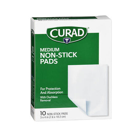 Medline, Curad Telfa Non Stick Pads, 3 Inch x 4 Inches, 10 Each Medline