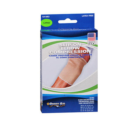 Scott Specialties, Sport Aid Slip-On Elbow Compression, Large each Sport Aid